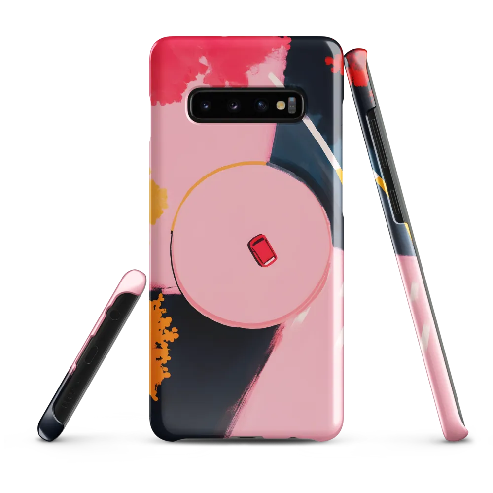 Circular Journey: Embracing the Colorful Road | Phone Case |  S10 Plus | Snap Case | Glossy