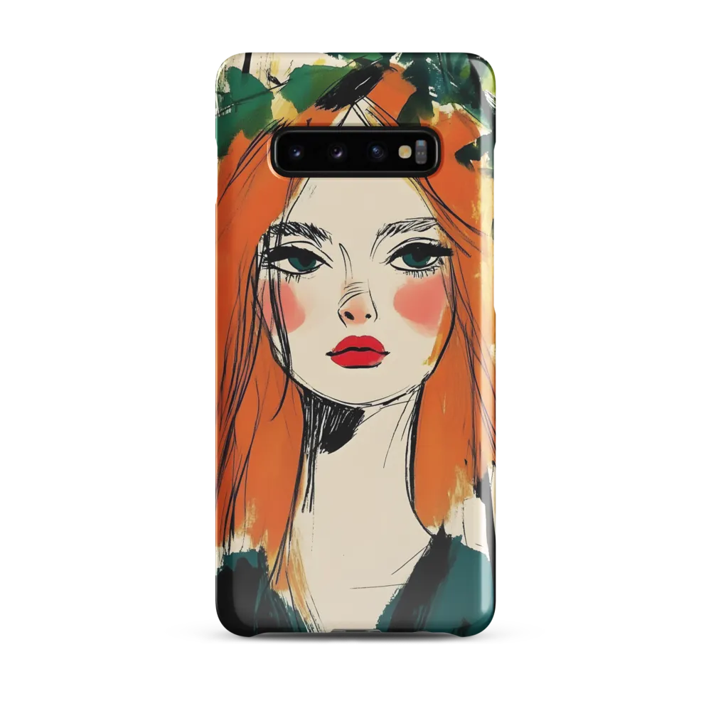 The Serene Queen | Phone Case |  S10 Plus | Snap Case | Glossy