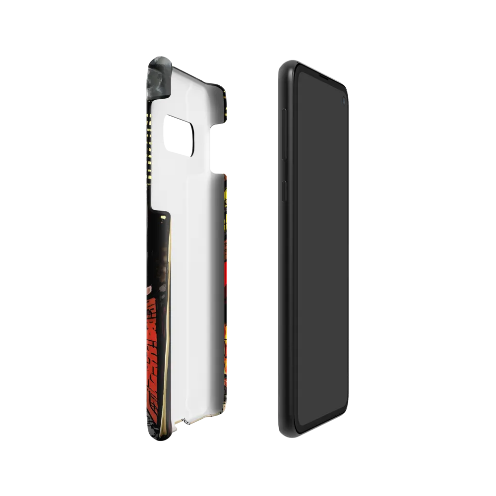 Nocturnal Cityscape: The Hidden Alley | Phone Case |  S10e | Snap Case | Matte