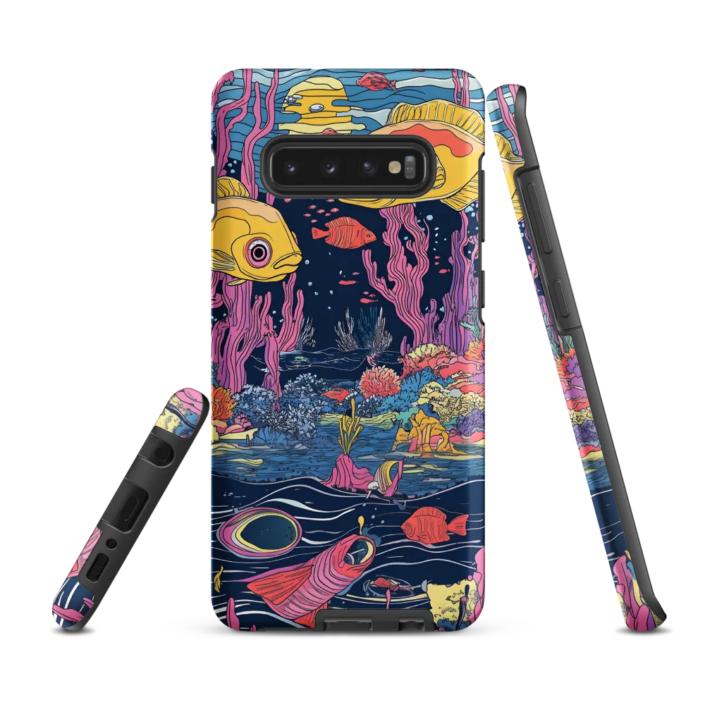 Underwater Dreamscape: A Playful Encounter