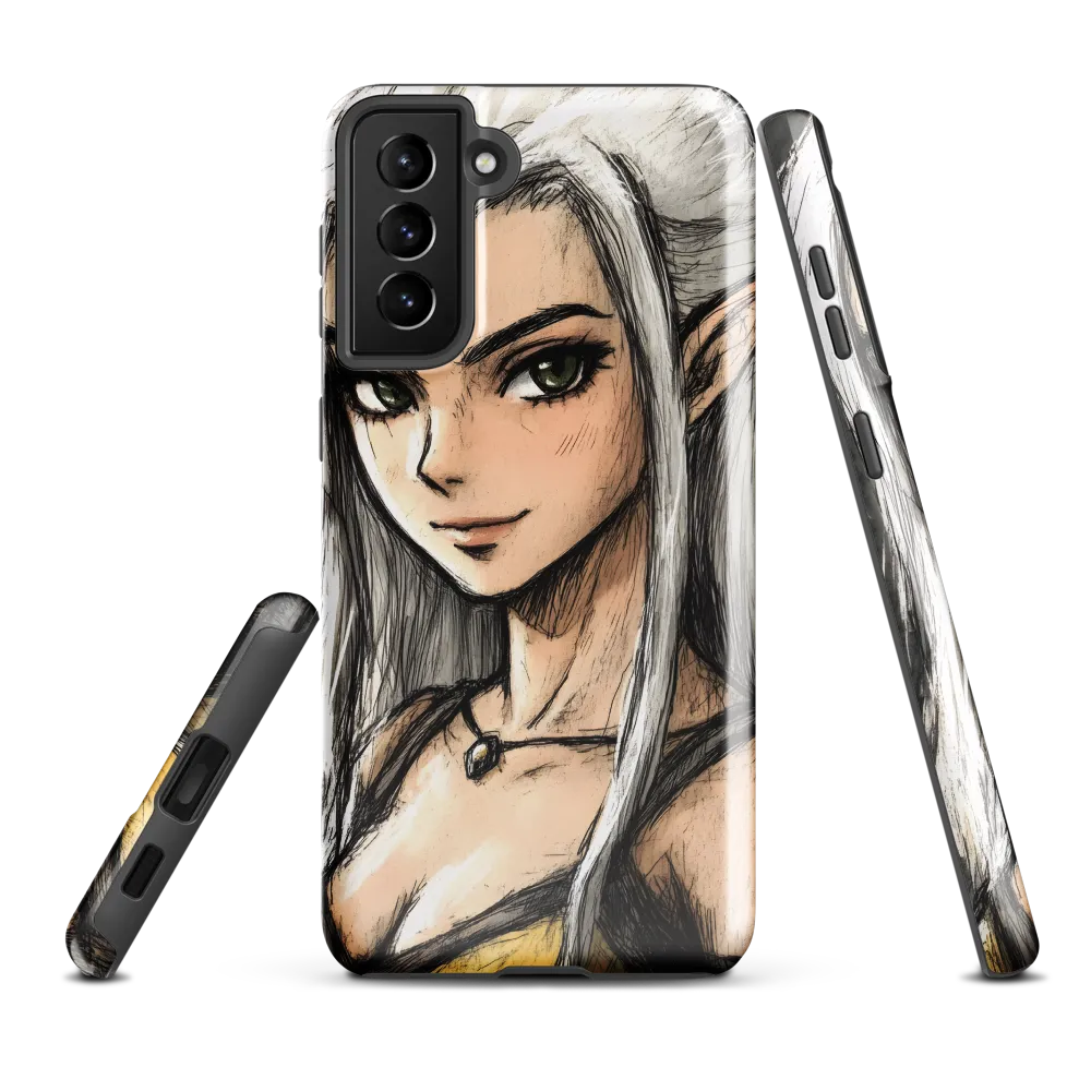 Ethereal Elegance: The Elf's Portrait