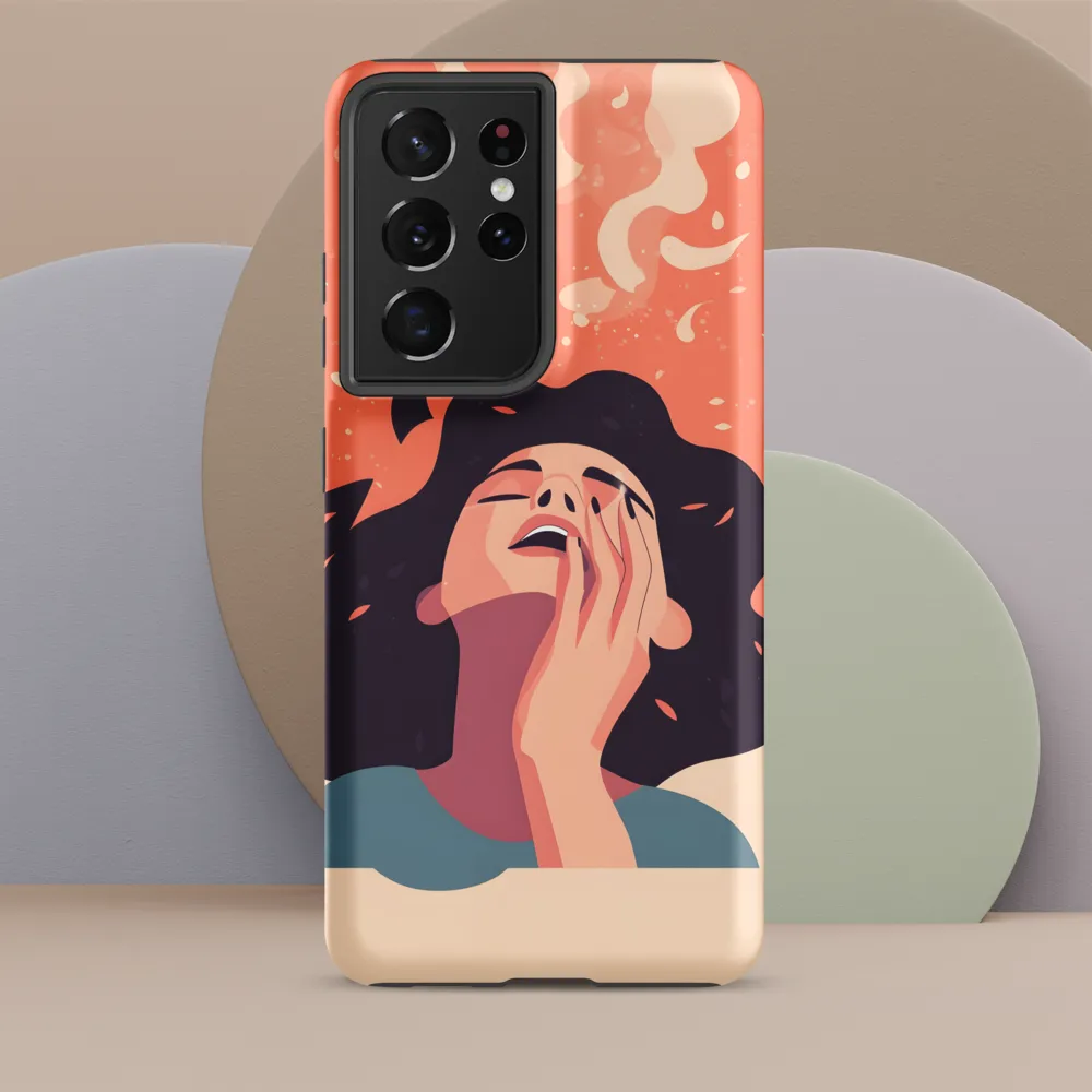 Whispers of Reflection | Phone Case |  S21 Ultra | Tough Case | Matte