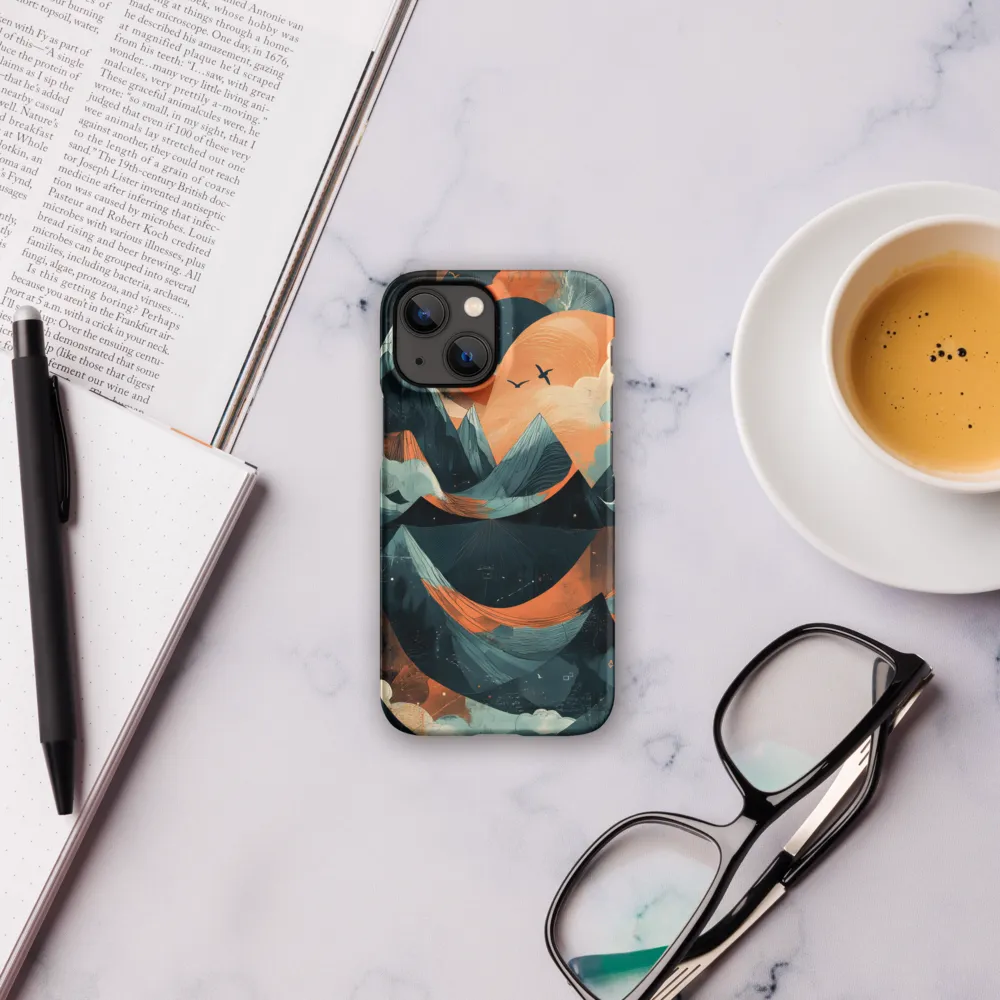 Ethereal Mountain Dreams | Phone Case |  13 Mini | Snap Case | Matte
