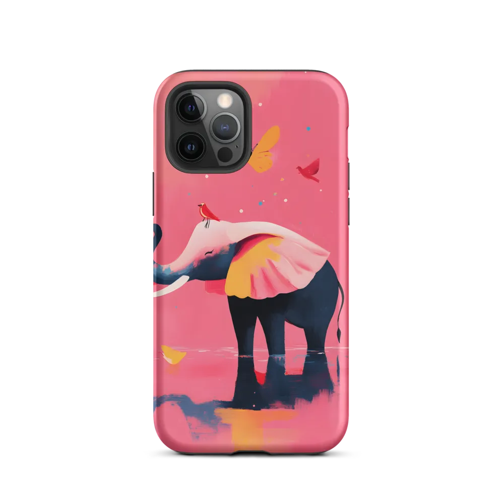 Whimsical Serenity: The Playful Elephant