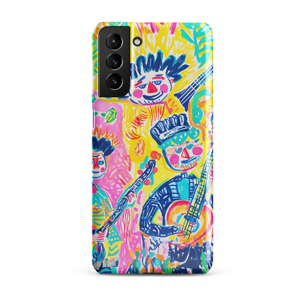 Joyful Duet: A Celebration of Music | Phone Case |  S21 Plus | Snap Case | Glossy