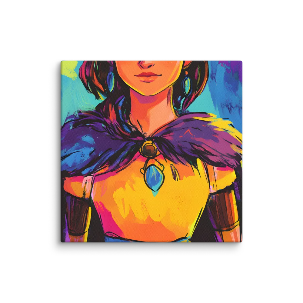 Guardian of Colors | Canvas | 16″×16″