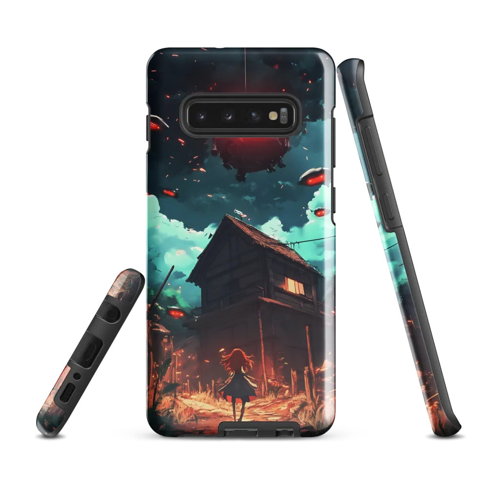 Ominous Encounter | Phone Case |  S10 Plus | Tough Case | Glossy