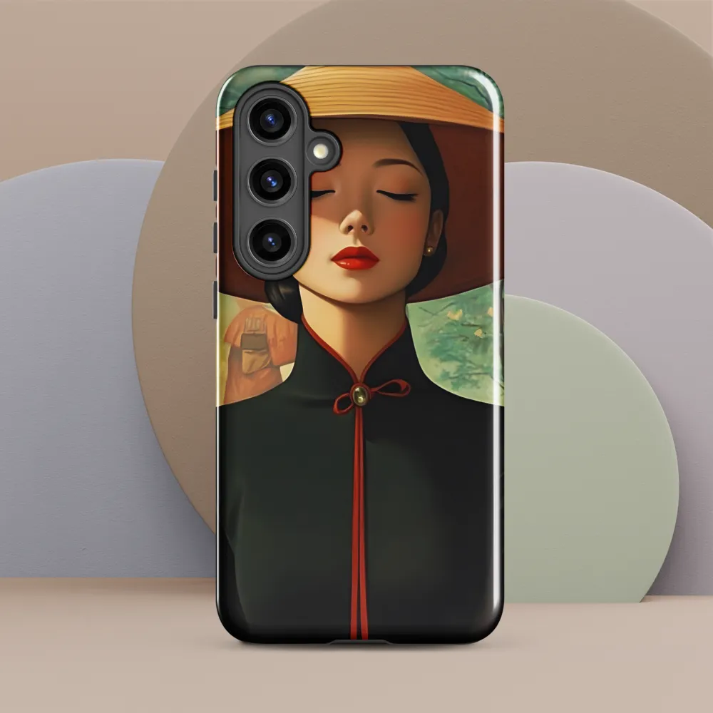 Elegance in Tranquility | Phone Case |  S24 Plus | Tough Case | Glossy