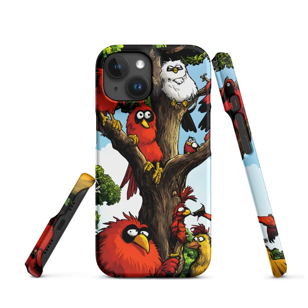 Whimsical Avian Gathering