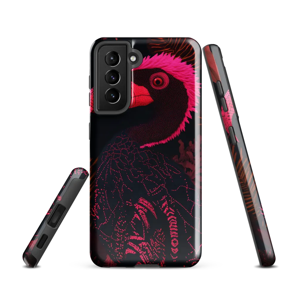 Tropical Echoes: A Modern Avian Portrait