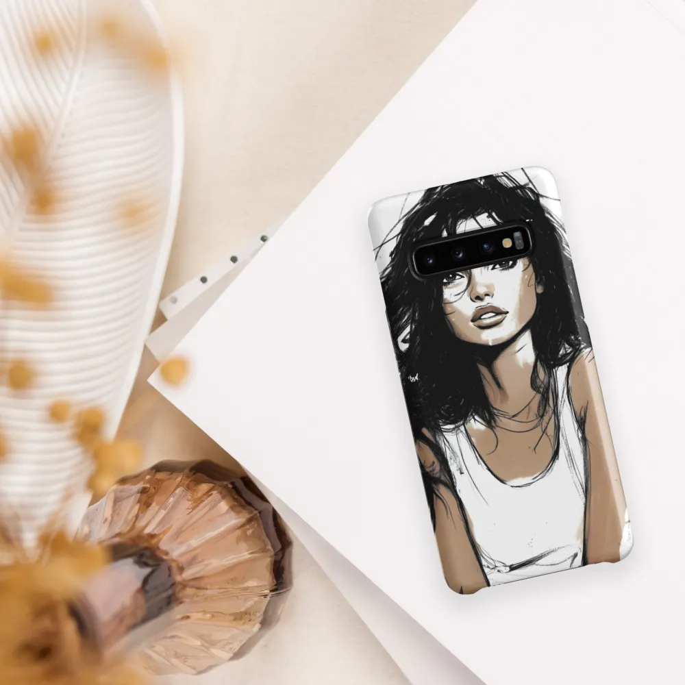 Whispers of Elegance | Phone Case |  S10 | Snap Case | Matte