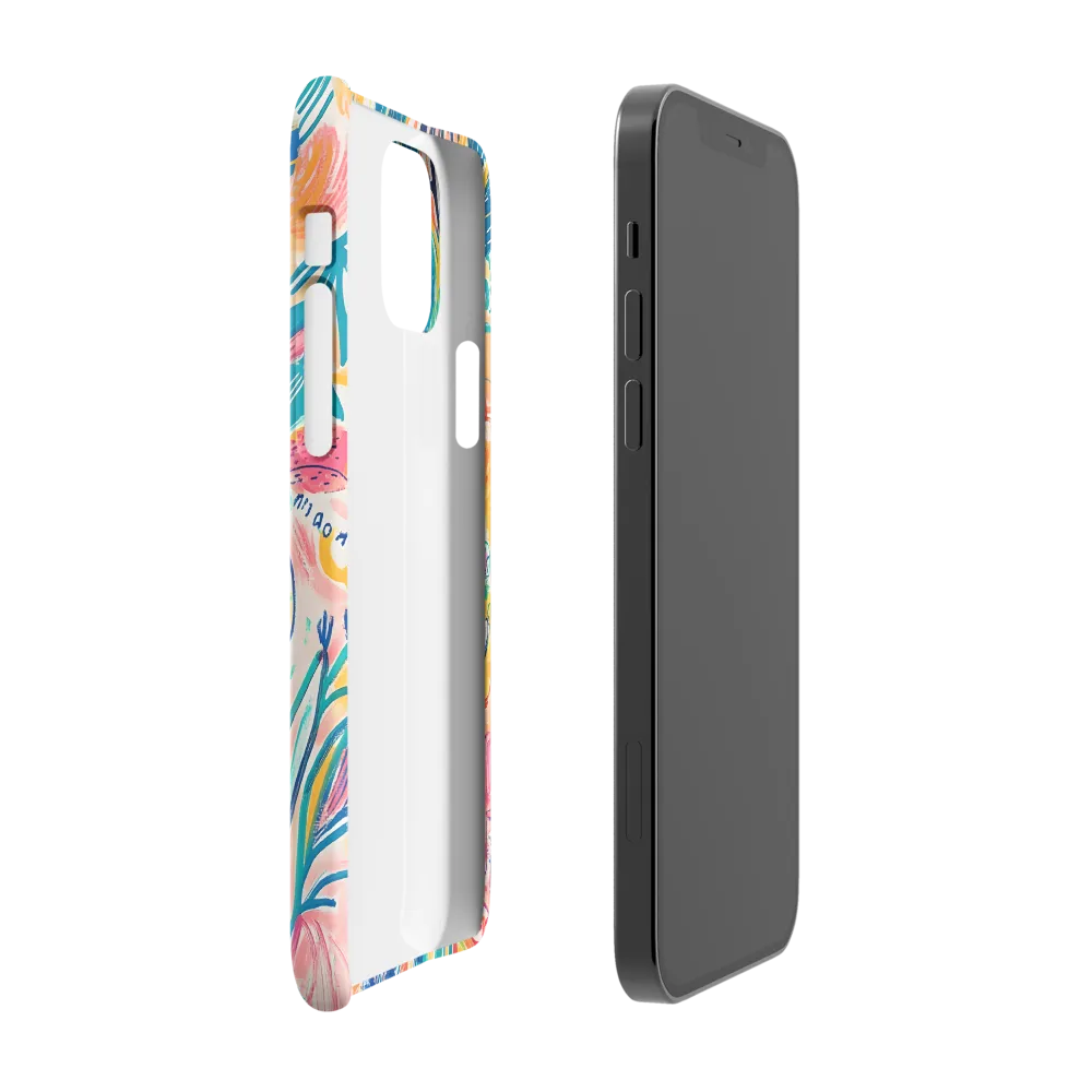 Blossoming Serenity | Phone Case |  12 Pro | Snap Case | Glossy