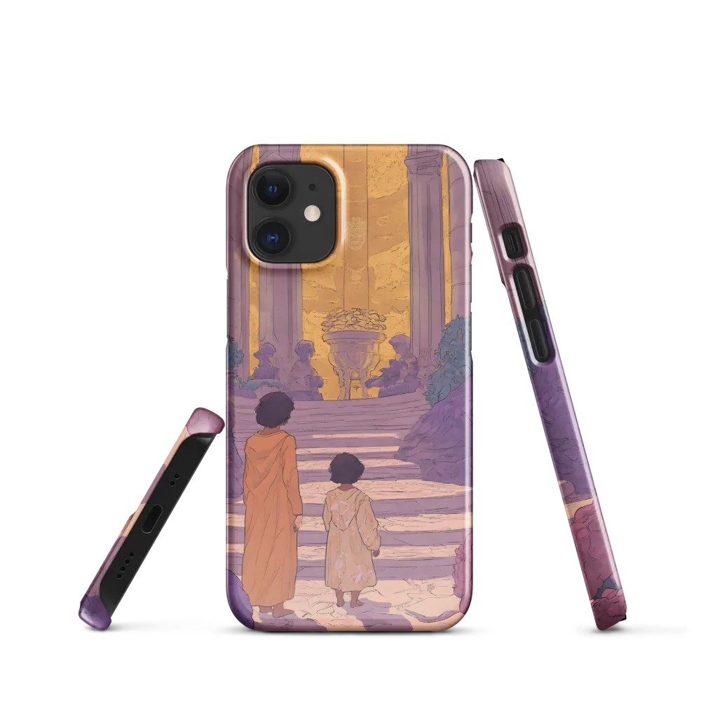Journey into the Light | Phone Case |  12 Mini | Snap Case | Glossy