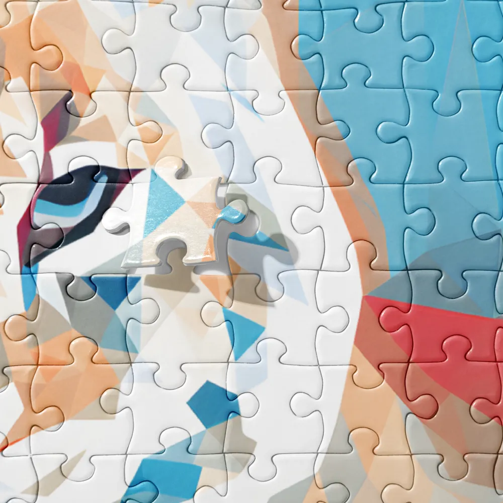 Facets of Feline Wonder | Jigsaw Puzzle | 252 pieces