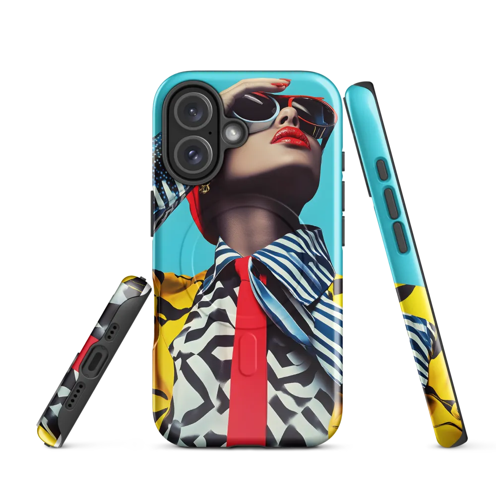 Chic Confidence in Bold Patterns