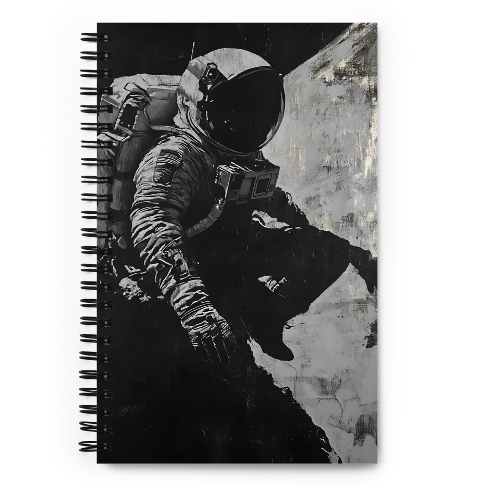 Solitude in Space | Spiral Notebook