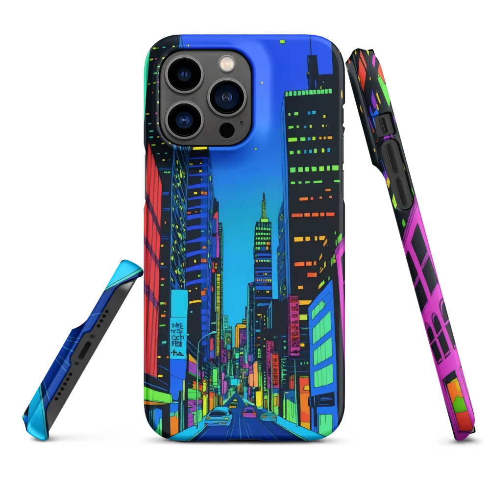 Neon Dreamscape: A Futuristic City at Dusk