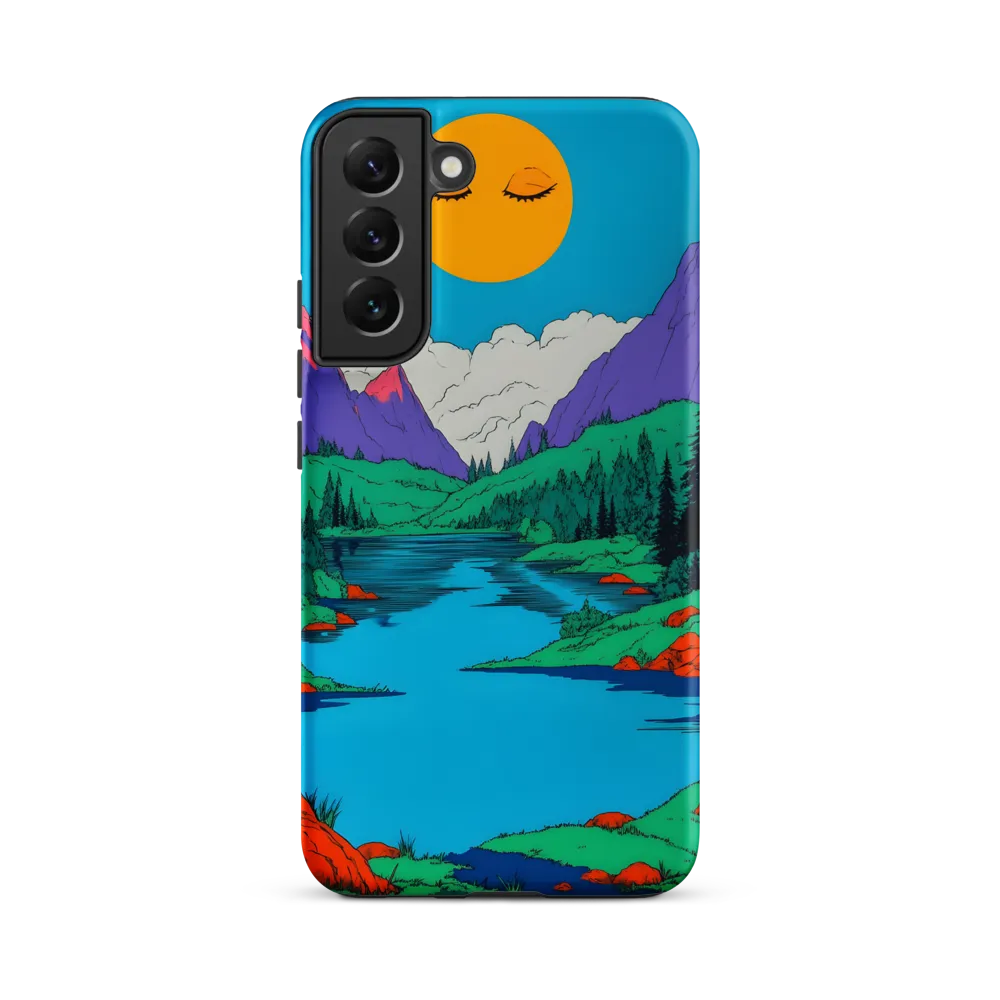 Whimsical Serenity in Vibrant Colors