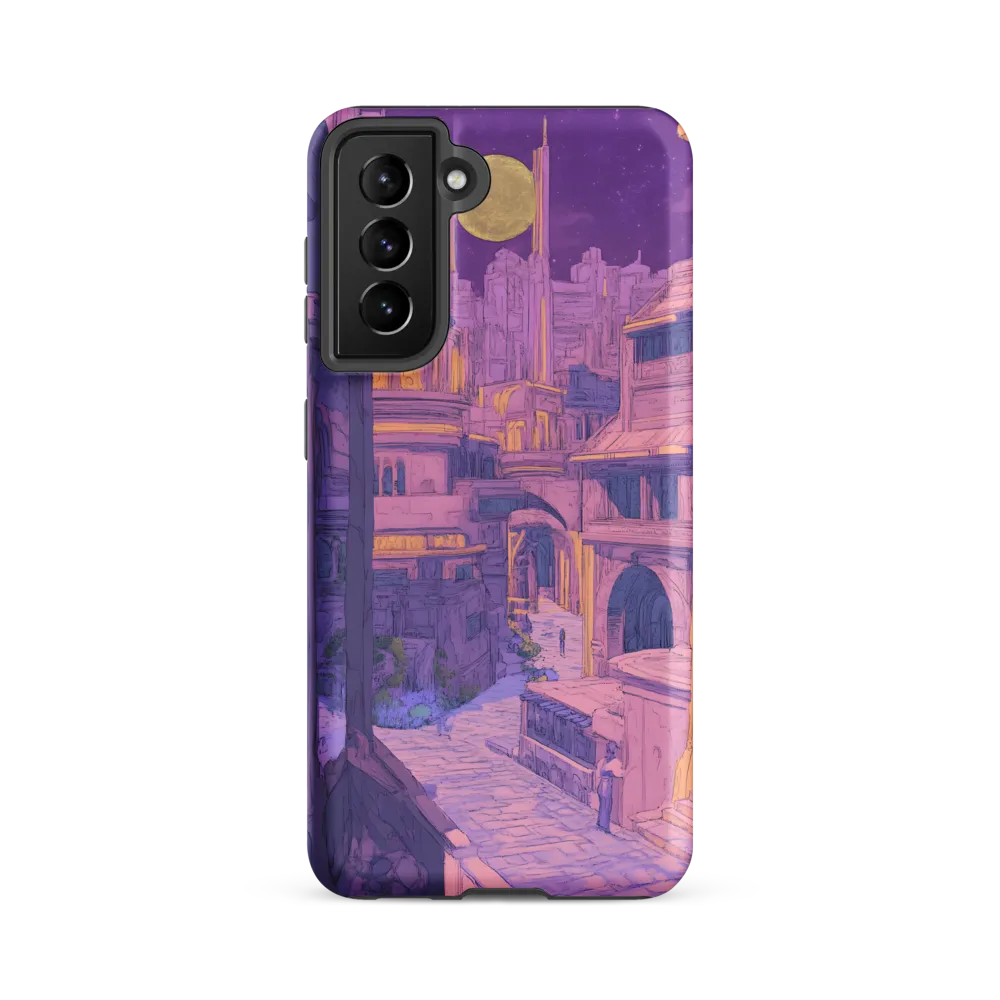 Moonlit Fantasy City | Phone Case |  S21 FE | Tough Case | Matte