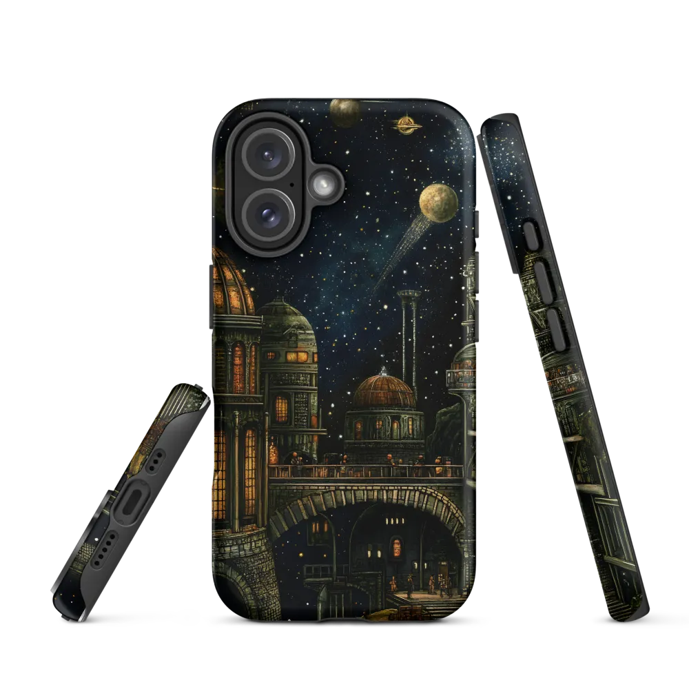 Celestial City: A Journey Through the Cosmos | Phone Case |  16 | Tough Case | Matte