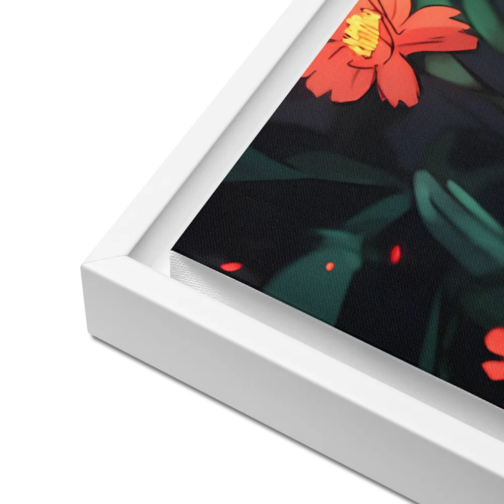 Whispers of Nature | Canvas with White Frame | 18″×24″