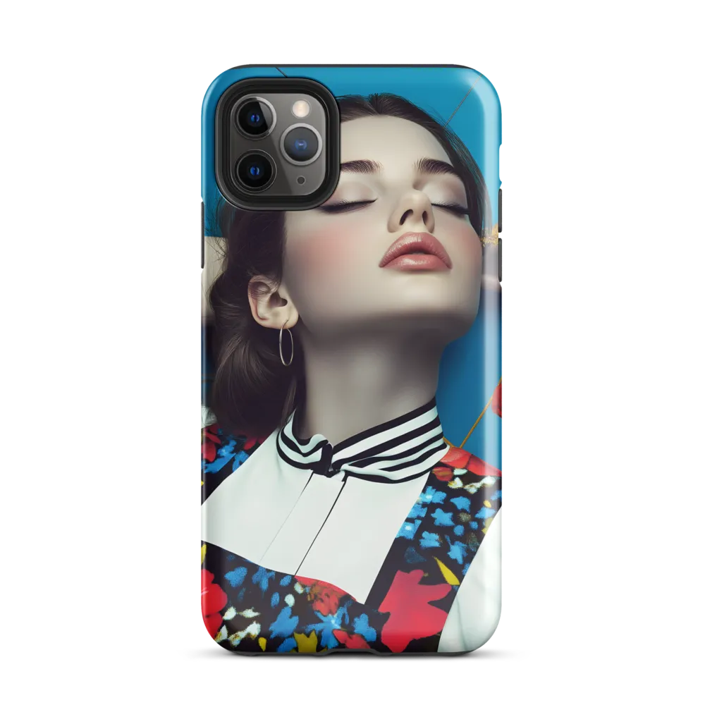 Harmony in Floral Fashion | Phone Case |  11 Pro Max | Tough Case | Glossy