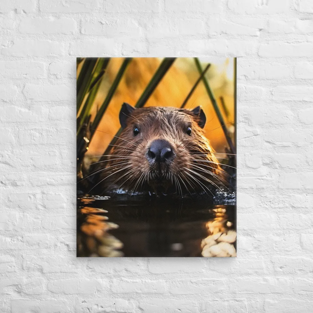 Beaver Serenity: A Natural Portrait