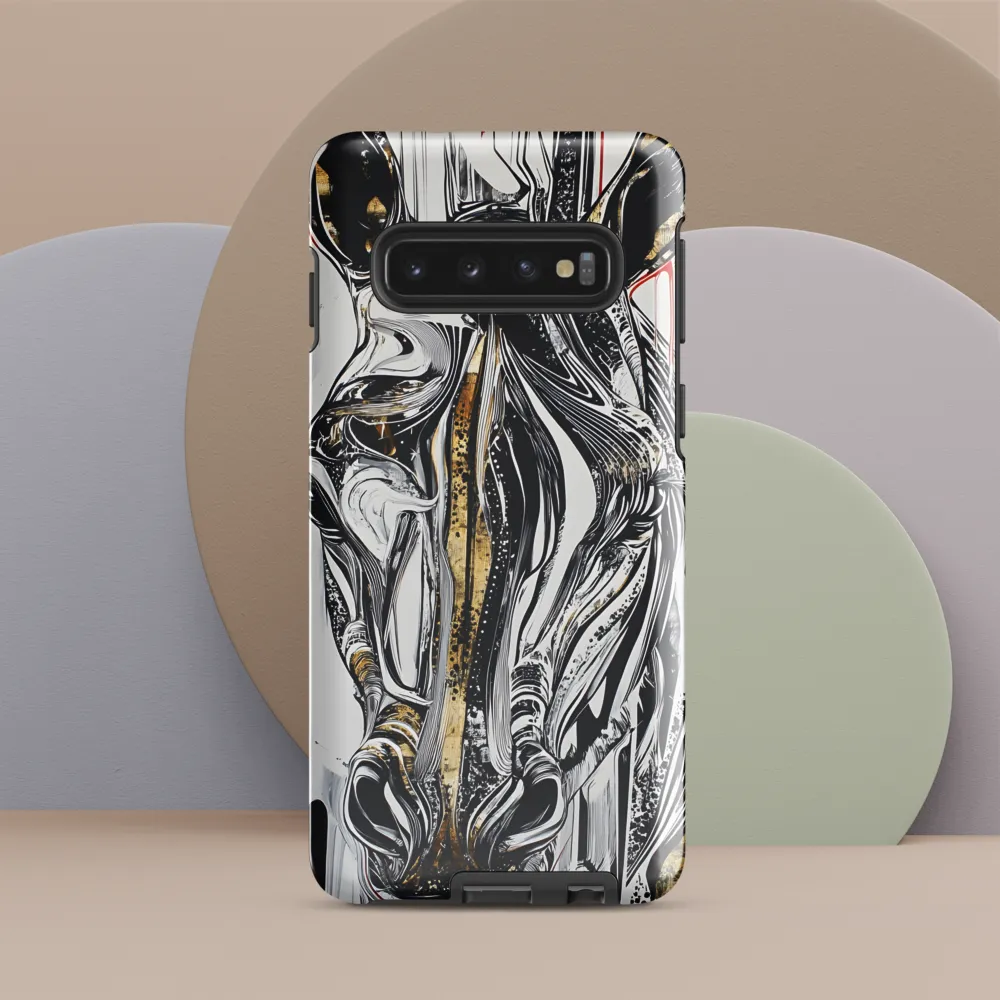 Ethereal Majesty: The Abstract Zebra
