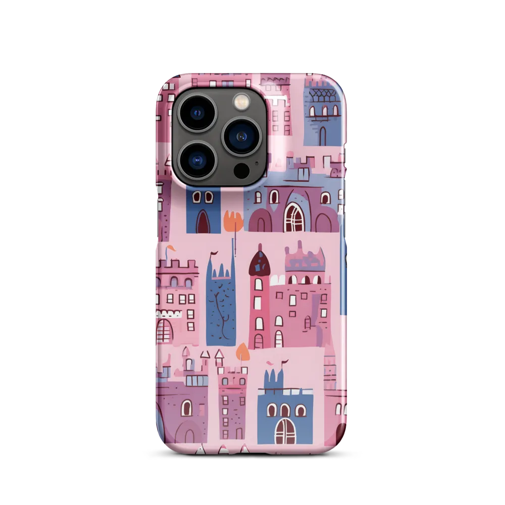 Whimsical Castles: A Playful Tapestry | Phone Case |  14 Pro | Snap Case | Glossy