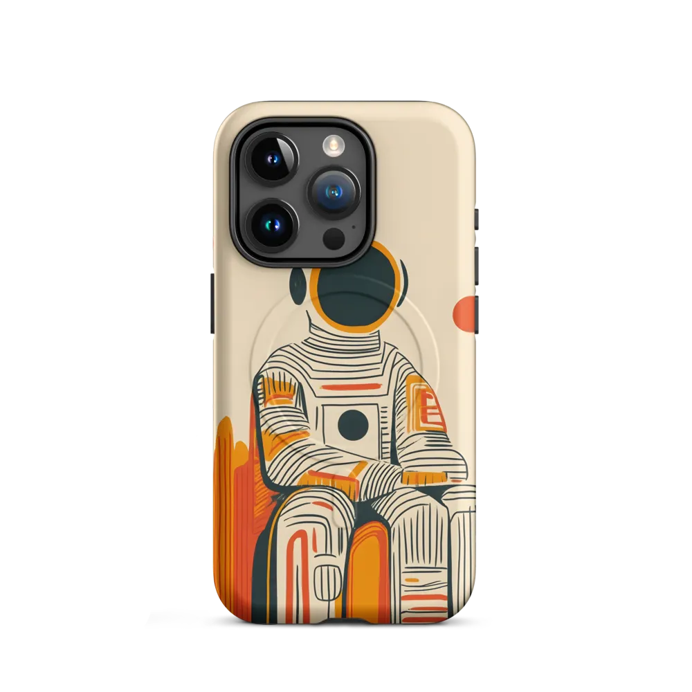Contemplation of the Stars | Phone Case |  15 Pro | MagSafe® Tough Case | Matte