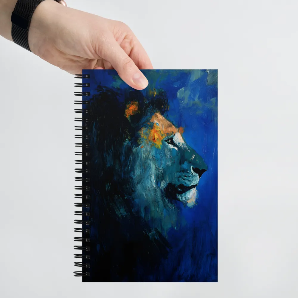 Majesty in Blue | Spiral Notebook