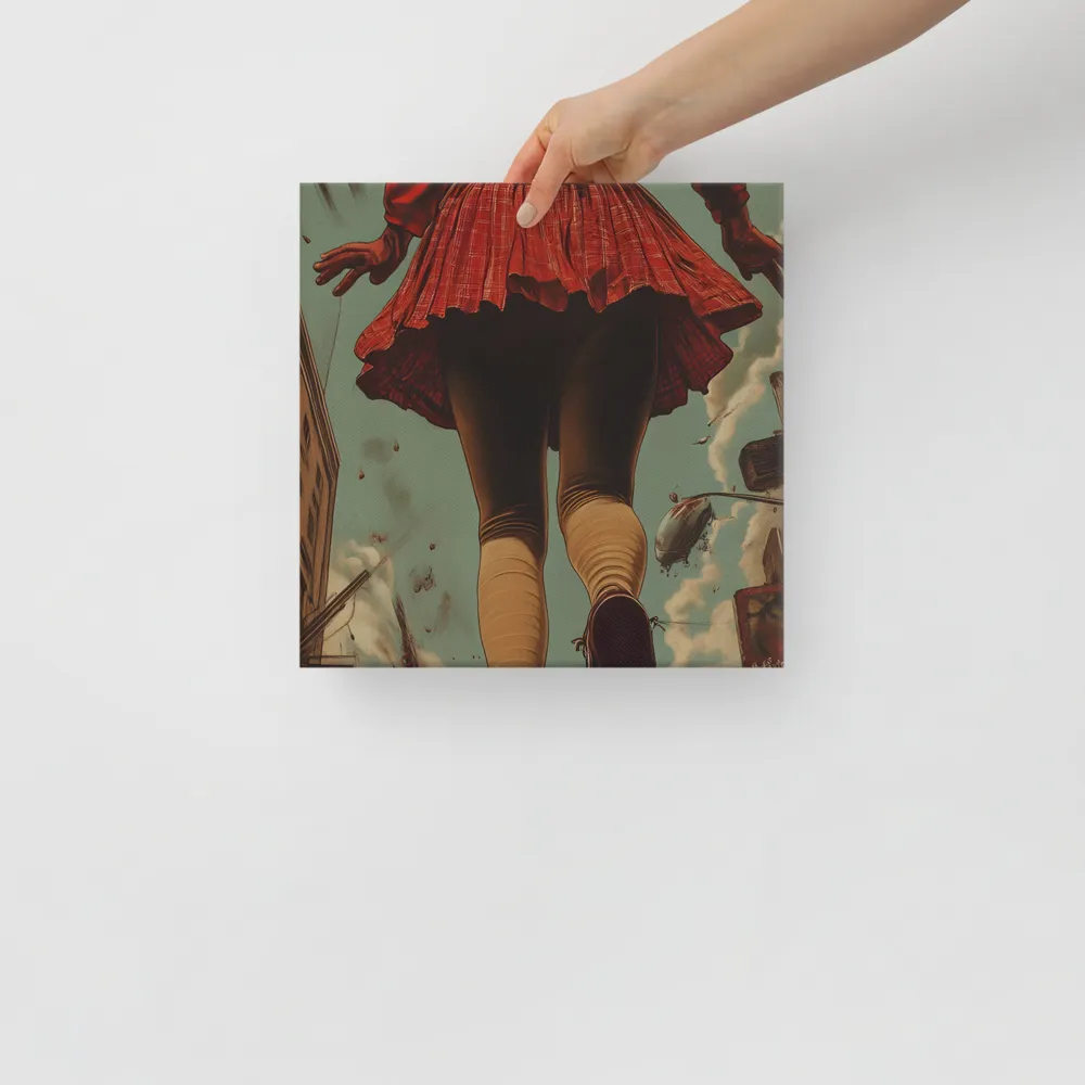 Flight of the Urban Dreamer | Canvas | 12″×12″