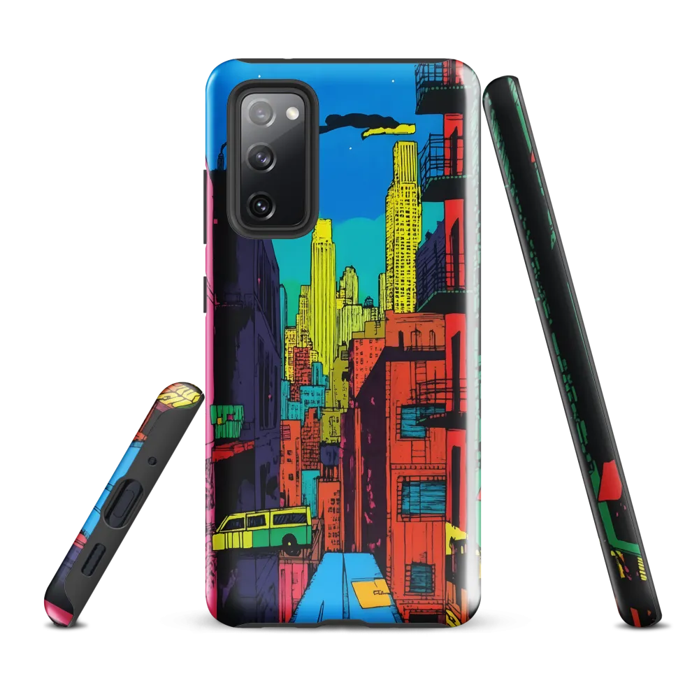 Urban Vibrance: A Pop Art Cityscape