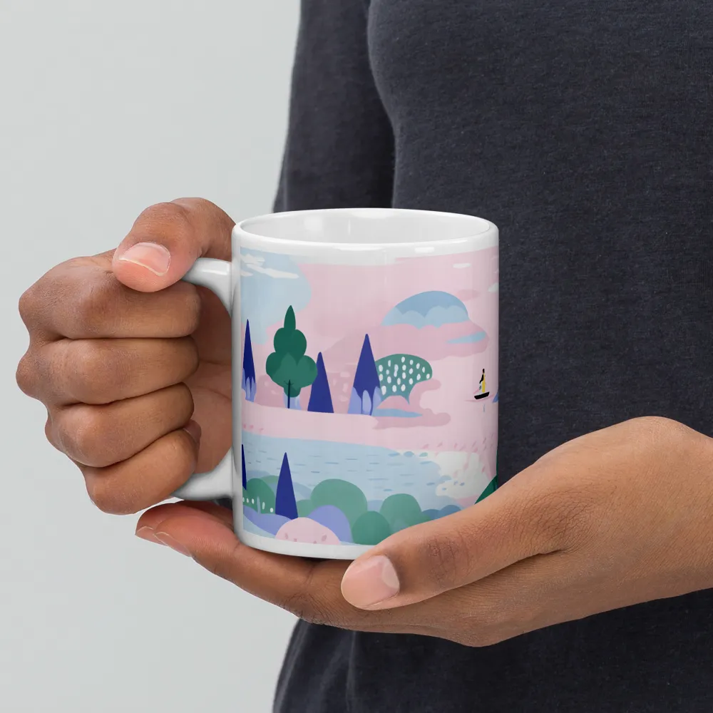 Whimsical Reflections: A Journey Through Landscapes | Mugs | Multiple Sizes & Colors