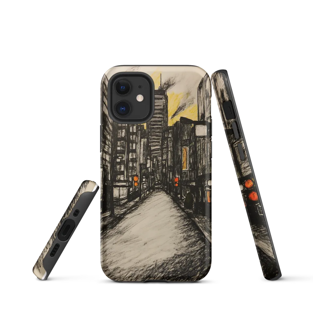 Cityscape of Solitude | Phone Case |  12 mini | Tough Case | Matte