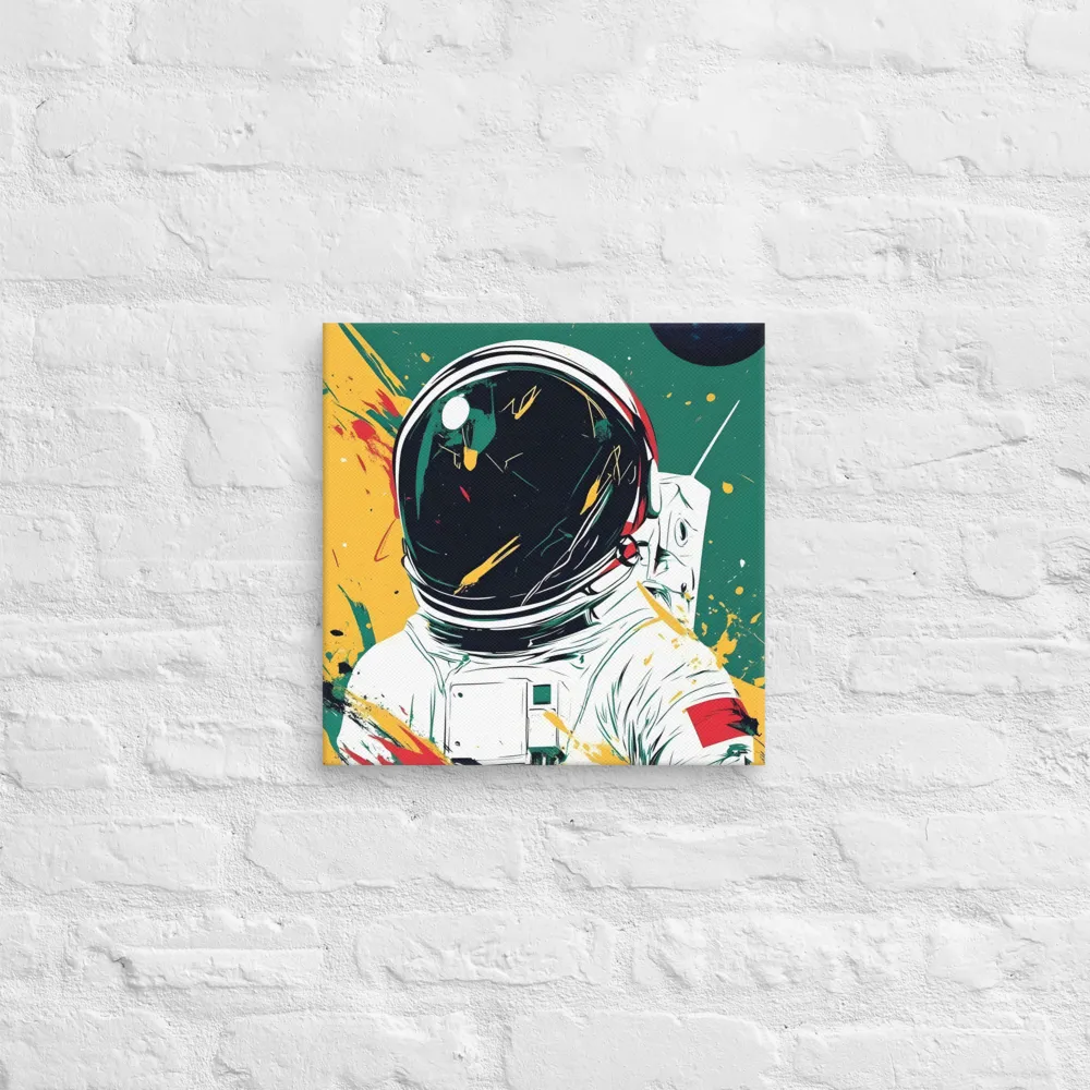 Galactic Explorer: A Modern Odyssey | Canvas | 14″×14″