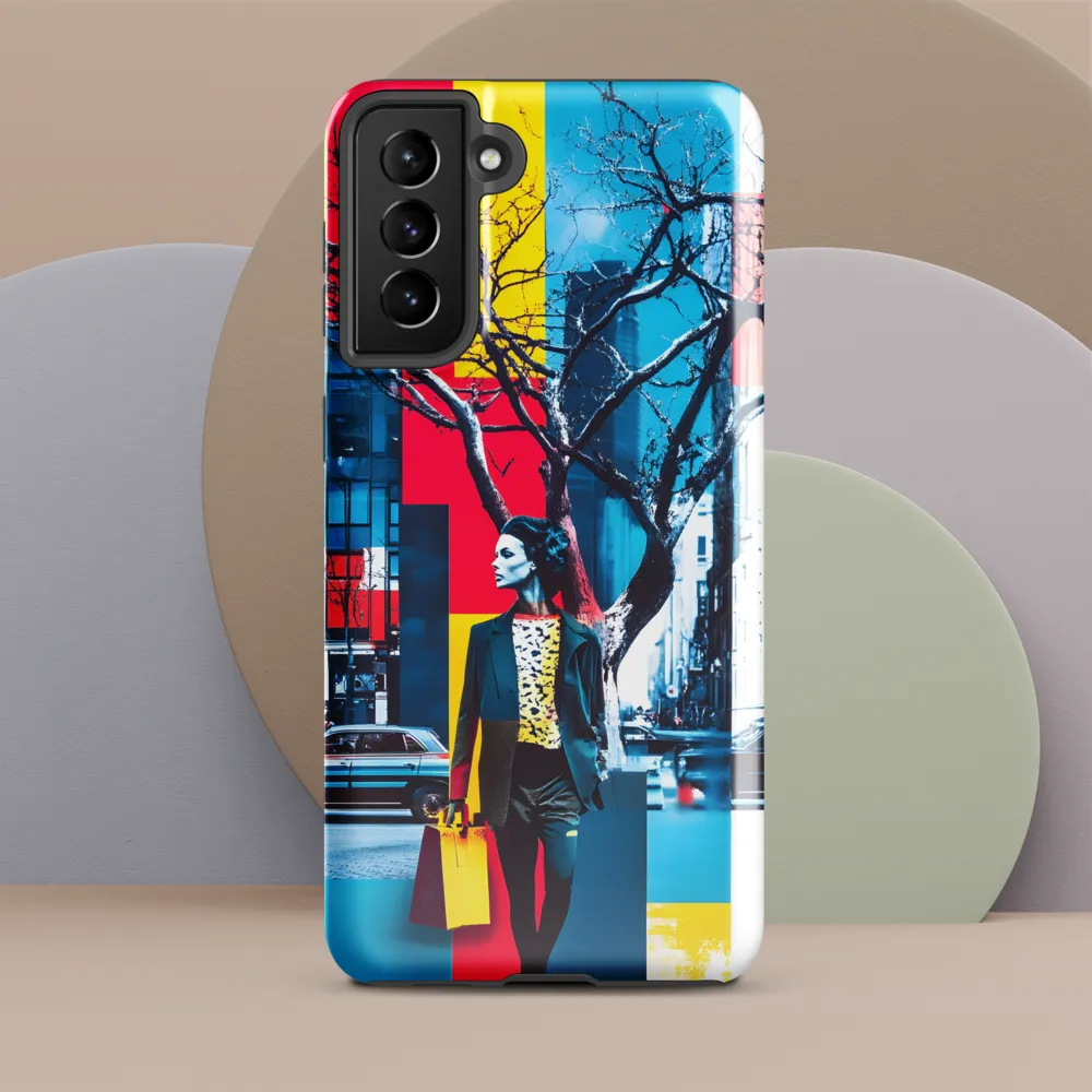 Urban Elegance | Phone Case |  S21 Plus | Tough Case | Glossy