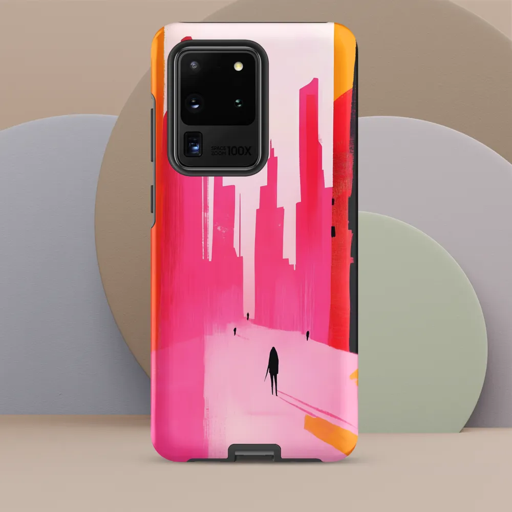 Urban Echoes in Pink