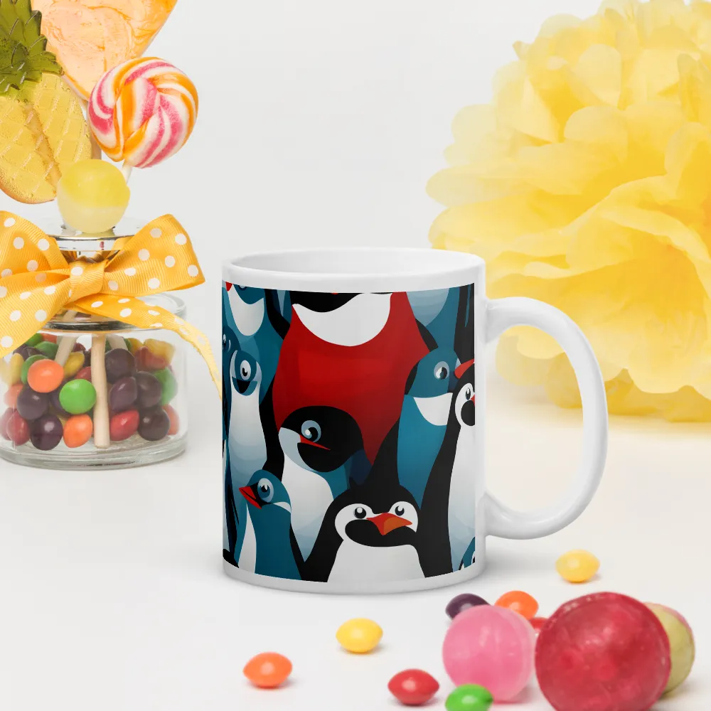 Penguin Parade | Mugs | Multiple Sizes & Colors