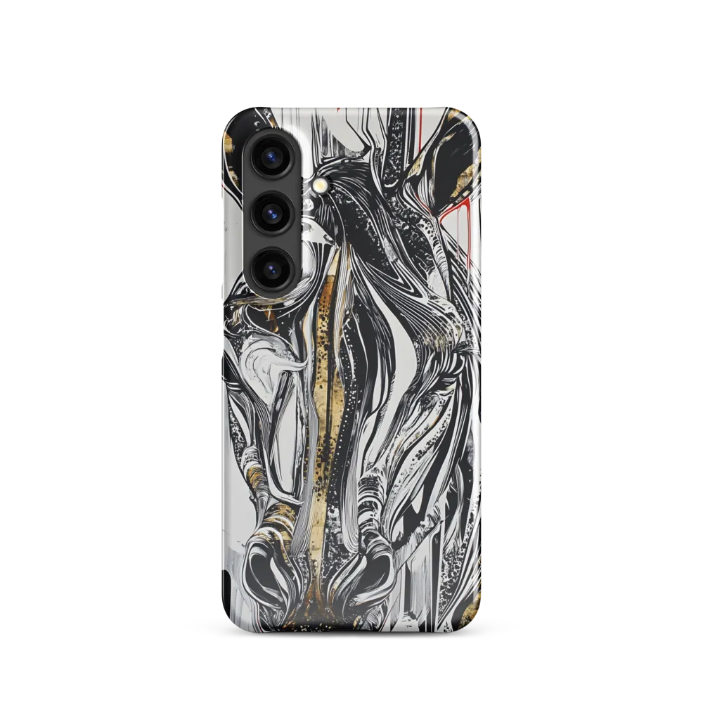 Ethereal Majesty: The Abstract Zebra