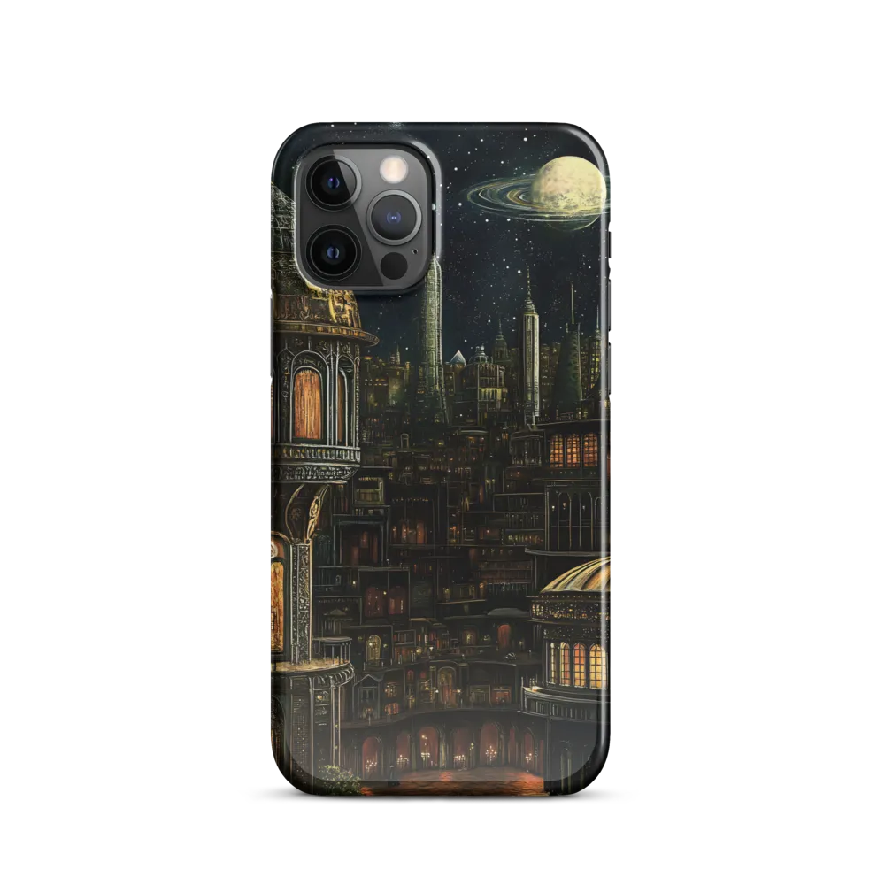 Celestial Enigma: A Surreal Cityscape
