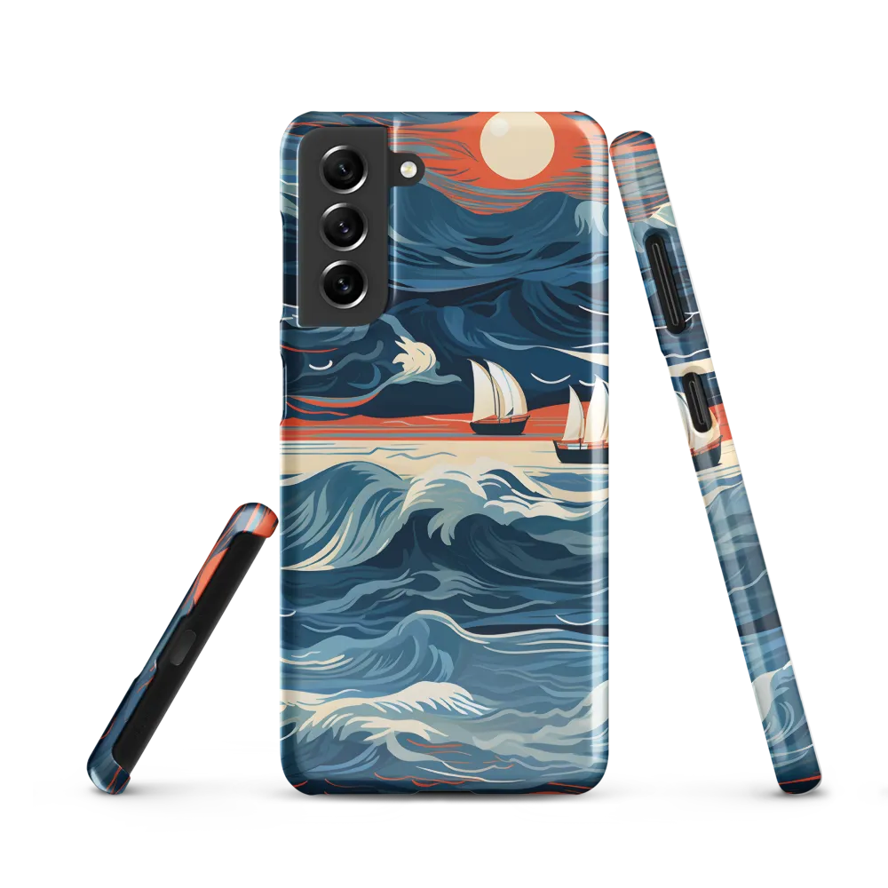 Ocean Whispers: A Voyage at Dusk