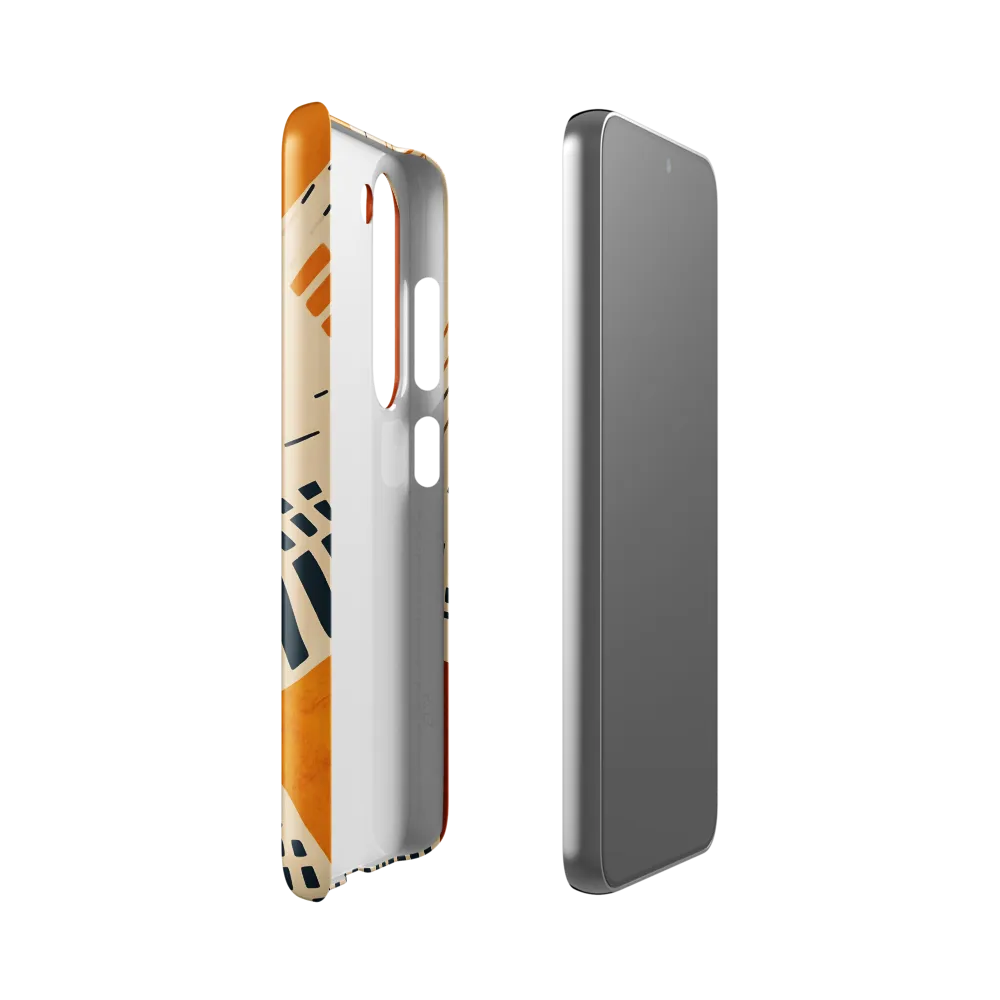 Urban Patterns in Harmony | Phone Case |  S23 | Snap Case | Glossy