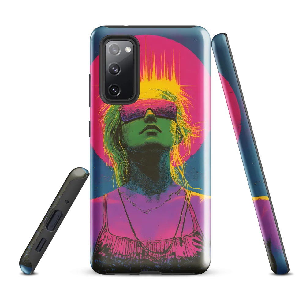 Neon Dreams: Portrait of a Modern Muse