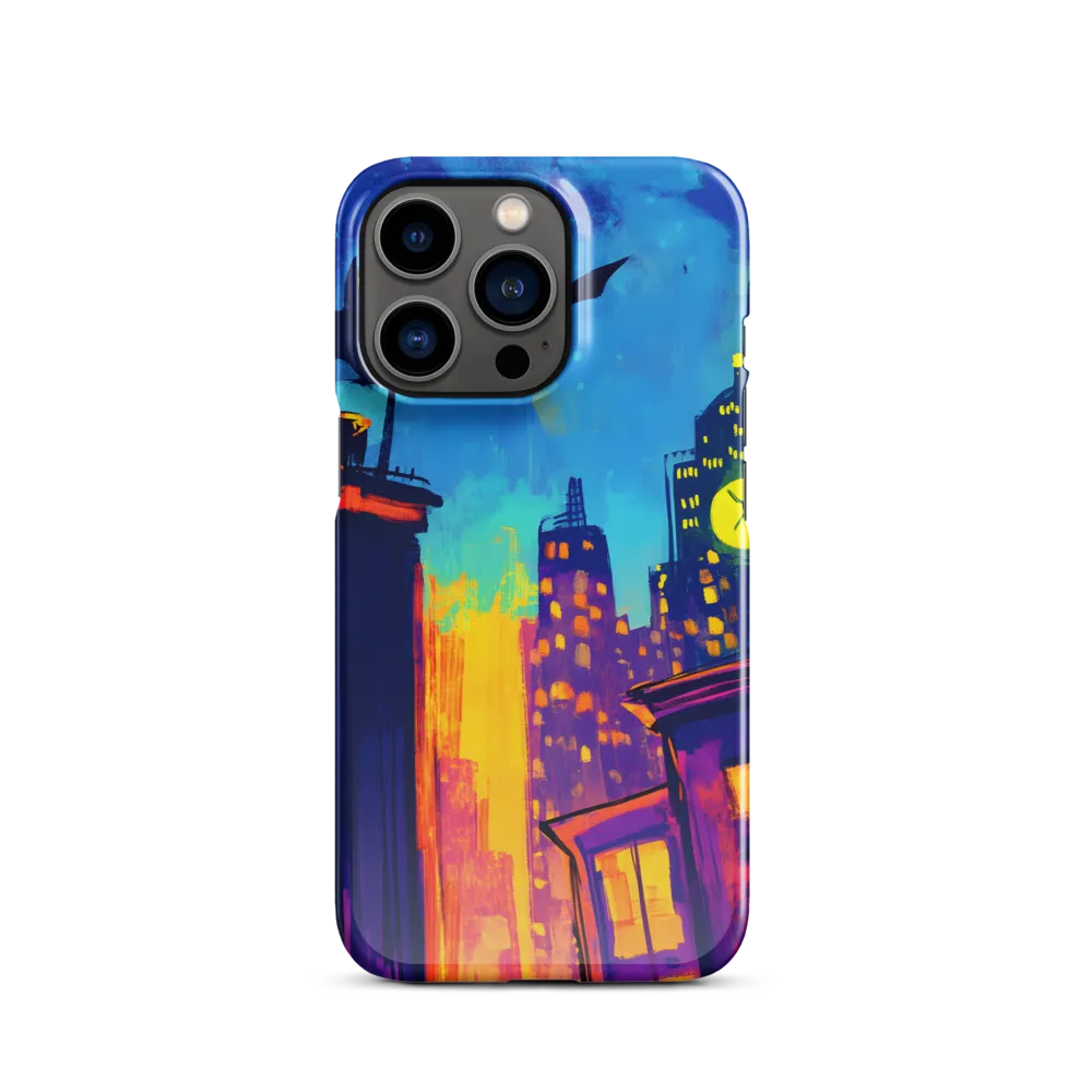 Urban Twilight: The Watchful Owl