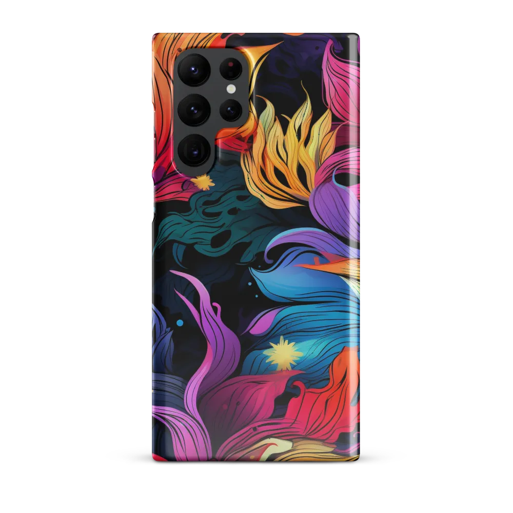 Floral Symphony | Phone Case |  S22 Ultra | Snap Case | Glossy