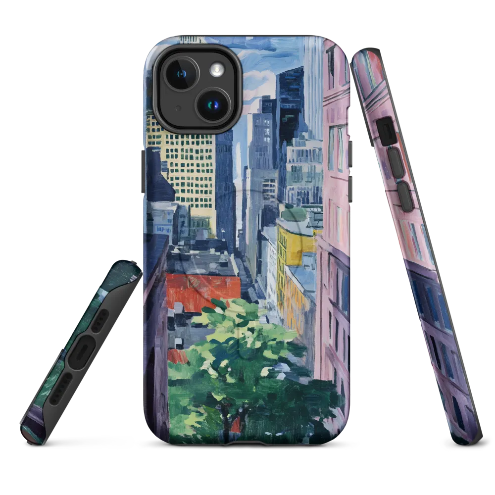Urban Symphony: A Cityscape in Color