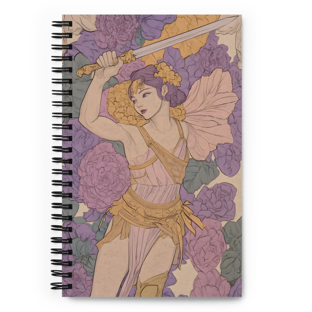 Goddess of Blossoms | Spiral Notebook