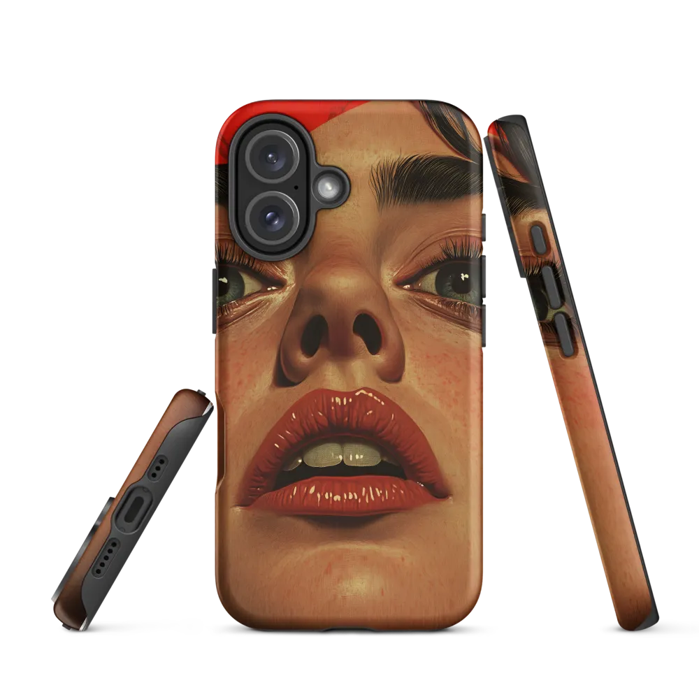 Intense Gaze | Phone Case |  16 | Tough Case | Matte