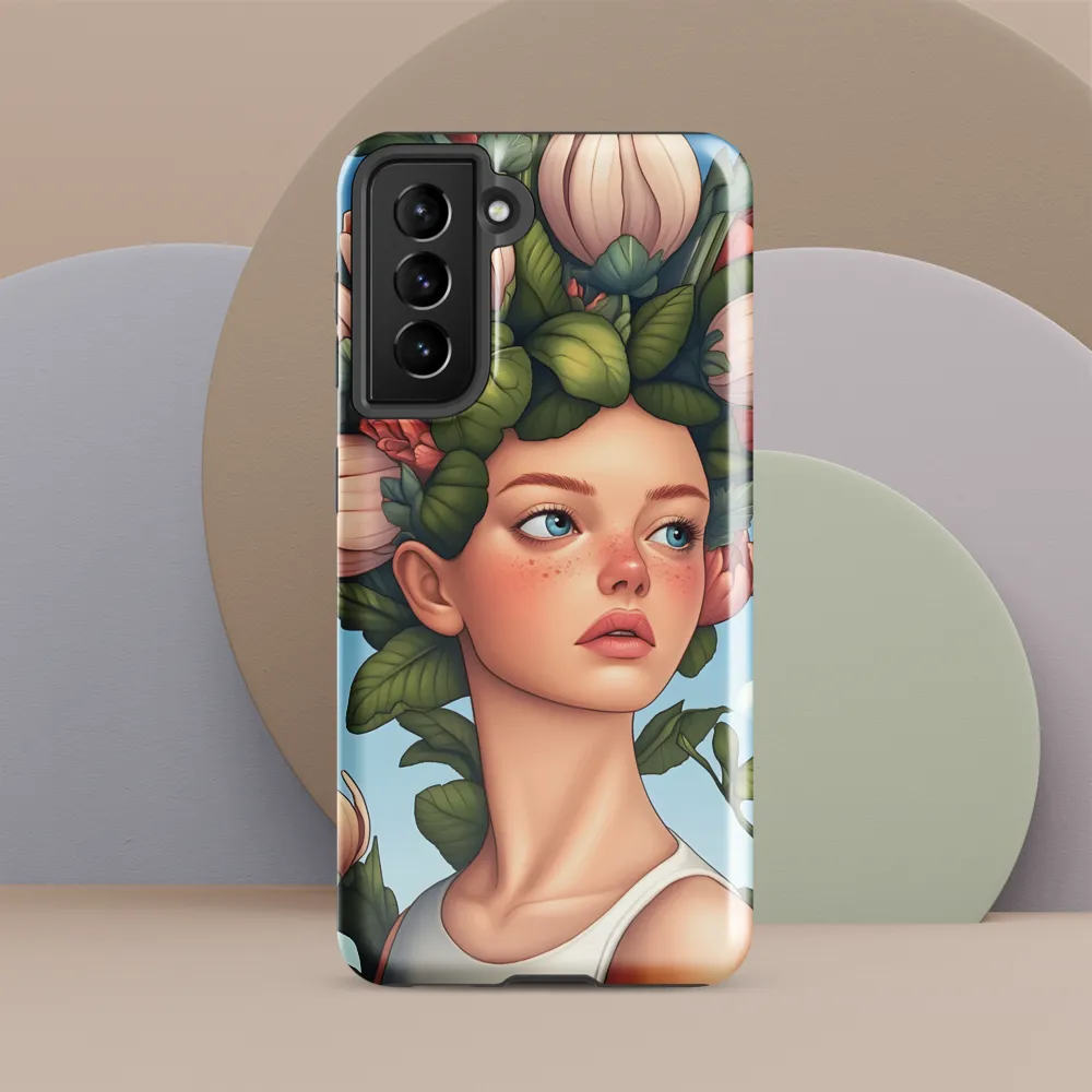 Whispers of Serenity | Phone Case |  S21 | Tough Case | Glossy